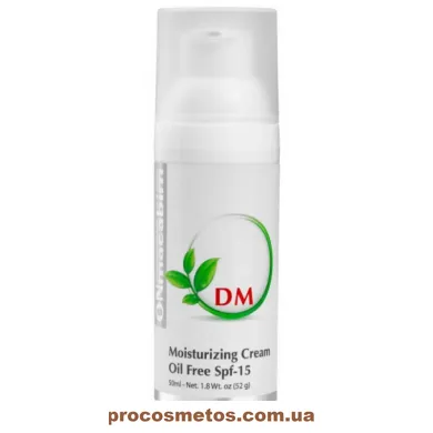 Зволожуючий крем для жирної шкіри - Onmacabin DM Line Moisturizing Cream Oil Free SPF 15 1727 ProCosmetos