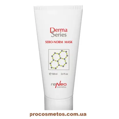 Себорегулююча маска із заспокійливим ефектом - Derma Series Sebo-Norm Mask H146 ProCosmetos