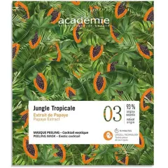 Освіжаюча маска "Екзотичний коктейль" - Academie Jungle Tropicale Papaya Extract 102146 ProCosmetos