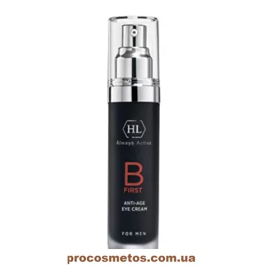 Чоловічий крем для повік - Holy Land Cosmetics B First Anti-Age Eye Cream 1105 ProCosmetos