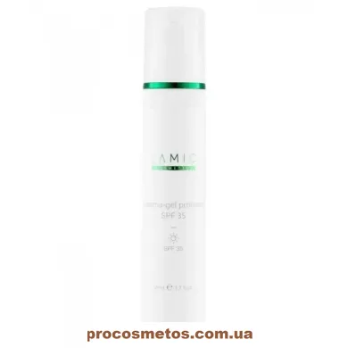 Захисний крем-гель для обличчя із SPF 35 - Lamic Cosmetici Creama-gel Protettivo 103757 ProCosmetos