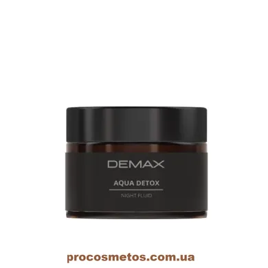 Детокс нічний водний флюїд - Demax Aqua Detox Night Fluid 103369 ProCosmetos