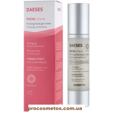 Підтягуючий крем-гель для обличчя - SeSDerma Daeses Face Firming Cream Gel 3824 ProCosmetos