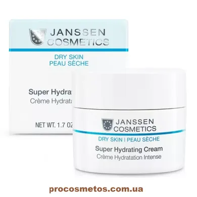 Супер зволожуючий крем - Janssen Cosmetics Dry Skin Super Hydrating Cream 102924 ProCosmetos