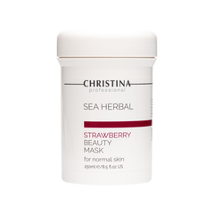 Полунична маска краси для нормальної шкіри - Christina Sea Herbal Strawberry Beauty For Normal Skin 055-30 ProCosmetos
