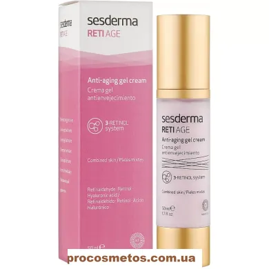 Крем-гель проти зморшок - Sesderma Reti-Age Anti Aging Gel Cream 4039 ProCosmetos
