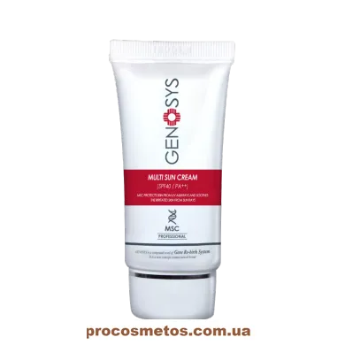 Сонцезахисний крем SPF40 - Genosys Multi Sun Cream (MSC) SPF40 5624 ProCosmetos
