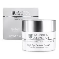 Поживний крем для шкіри навколо очей - Janssen Cosmetics Rich Eye Contour Cream 0061 ProCosmetos