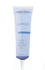 Гель люміре з гіалуроновою кислотою для шкіри навколо очей - Christina Lumiere Eye & Neck Bio Gel +HA CHR165 ProCosmetos