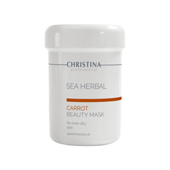 Морквяна маска краси для сухої, подразненої та чутливої шкіри - Christina Sea Herbal Carrot Beauty Mask For Over-Dry Skin CHR078 ProCosmetos