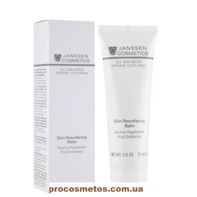 Загоює крем-бальзам, що охолоджує - Janssen Cosmetics Skin Resurfacing Balm 7640 ProCosmetos