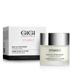 Ночной лифтинг крем - GIGI Vitamin E Night&Lifting Cream 7146 ProCosmetos