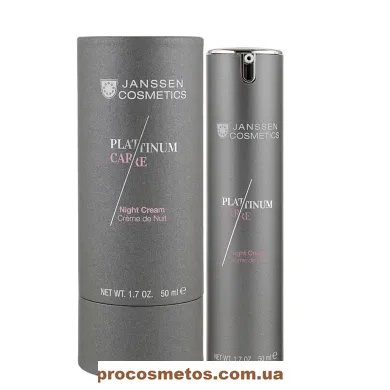 Нічний крем, що реструктурує - Janssen Cosmetics Night Cream 7581 ProCosmetos