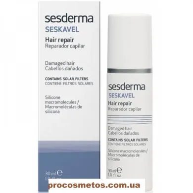 Відновлююча емульсія для кінчиків волосся - Sesderma Seskavel Hair Repair 4031 ProCosmetos