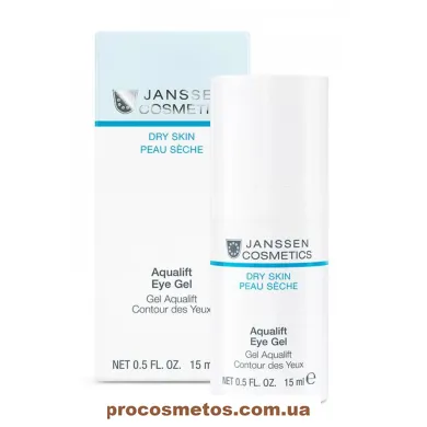 Зволожуючий гель для повік - Janssen Cosmetics Dry Skin Aqualift Eye Gel 102927 ProCosmetos