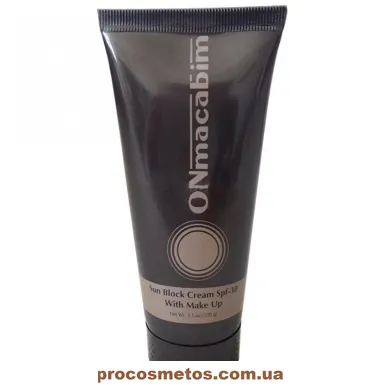 Сонцезахисний крем СПФ-30 тонуючий - ONmacabim Sunblock SPF-30 Cream 1756 ProCosmetos