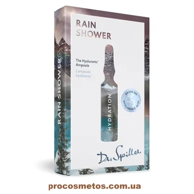Ампульний концентрат зволожуючої дії – Dr. Spiller Hydration - Rain Shower 101687 ProCosmetos