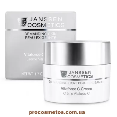 Регенеруючий крем з вітаміном С - Janssen Cosmetics Skin Vitaforce C cream 7526 ProCosmetos