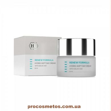 Зволожуючий денний крем з азелаїновою кислотою - Holy Land Cosmetics Renew Formula Hydro-Soft Day Cream 1219-15 ProCosmetos