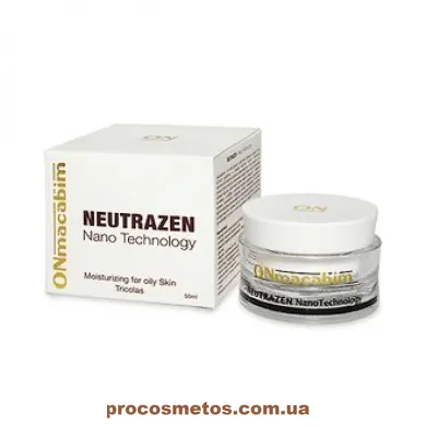 Денний зволожуючий крем - ONmacabim Neutrazen Tricolas Moisturizing For Oily Skin SPF-15 1771 ProCosmetos