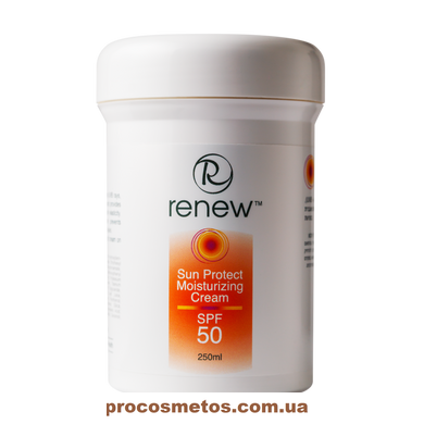 Зволожуючий сонцезахисний крем СПФ 50 - Renew Sun Protect Moisturizing Cream SPF 50 77060-15 ProCosmetos