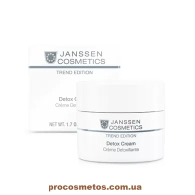 Антиоксидантний детокс-крем - Janssen Cosmetics Detox Cream 7652 ProCosmetos