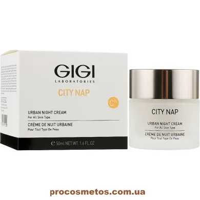 Крем нічний - GIGI City Nap Urban Night Cream 7184 ProCosmetos