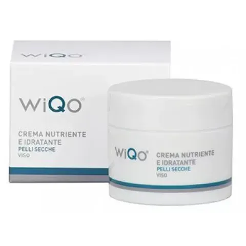 フェイスクリーム WiQo Crema Nutriente e Idratante Купити Поживний і зволожуючий крем для сухої шкіри - WiQo Crema