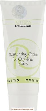 Зволожувальний крем для жирної шкіри обличчя СПФ 15 - Renew Dermo Control Moisturizing Cream For Oily Skin Spf 15 77023 ProCosmetos