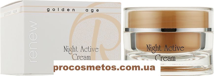 Ночной активный крем для лица - Renew Golden Age Night Active Cream 77033 ProCosmetos