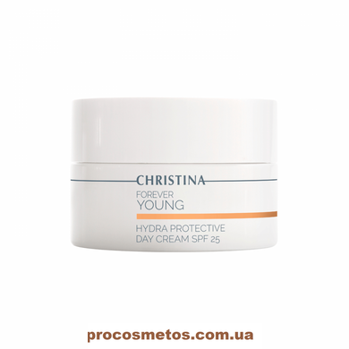 Денний гідрозахисний крем СПФ 25 - Christina Forever Young Hydra Protective Day Cream SPF25 CHR617 ProCosmetos