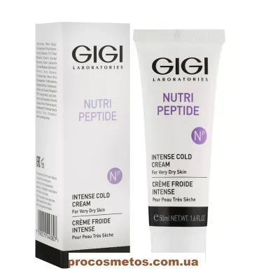 Крем пептидний інтенсивний для всіх типів шкіри - Gigi Nutri Peptide Intense Cold Cream 7249 ProCosmetos