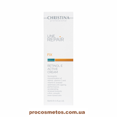 Крем з ретинолом та вітаміном Е - Christina Line Repair Fix Retinol E Active Cream CHR888 ProCosmetos