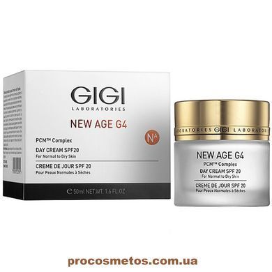 Крем денний омолоджуючий - GiGi New Age G4 Day Cream SPF 20 20236 ProCosmetos
