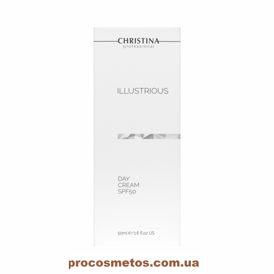 Денний крем СПФ 50 - Christina ILLUSTRIOUS Day Cream SPF 50 CHR509 ProCosmetos