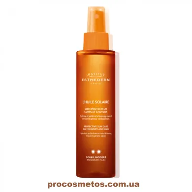 Сонцезахисна олія для тіла та волосся (спрей**) - Institut Esthederm Sun Care Oil Body and Hair Care 3478 ProCosmetos