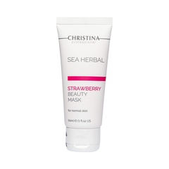 Полунична маска краси для нормальної шкіри - Christina Sea Herbal Strawberry Beauty For Normal Skin CHR056 ProCosmetos