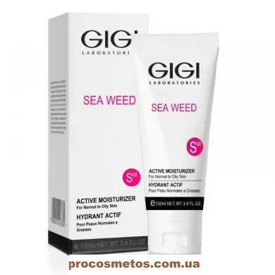 Активний зволожуючий крем - GIGI Sea Weed Line Active Moisturizer 7101 ProCosmetos