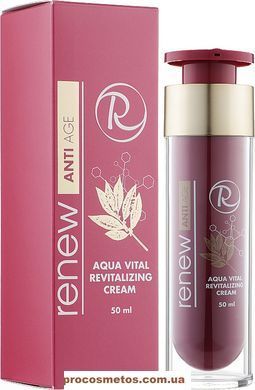 Антивозрастной солнцезащитный увлажняющий крем для лица СПФ 22 - Renew Anti Age Aqua Vital Revitalizing Cream SPF 22 77041 ProCosmetos