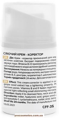 Сяйний крем-коректор для обличчя 887790 ProCosmetos