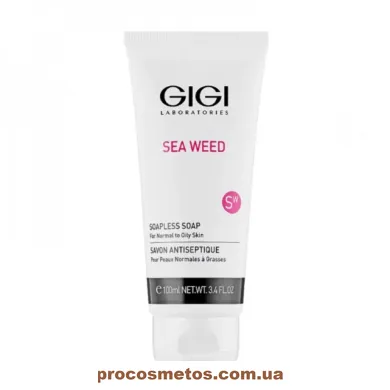 Мило для вмивання, що не піниться - Gigi Sea Weed Soapless Soap 7098 ProCosmetos