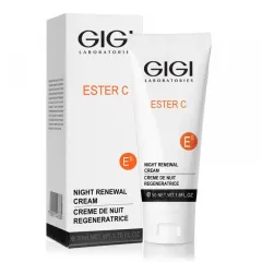 Нічний оновлюючий крем - GIGI Ester C Night Renewal Cream 7120 ProCosmetos