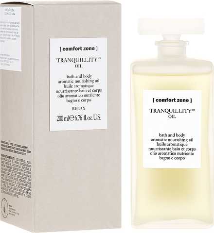 Comfort Zone Tranquillity Oil 200ml - olio aromatico nutriente bagno e  corpo