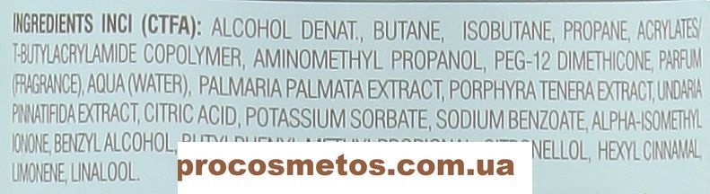 Сухой лак средней фиксации - Emmebi Italia Gate 11 Ocean Hair Spray Medium E101671 ProCosmetos